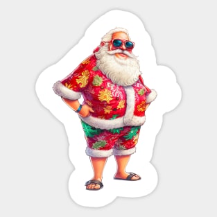 Santa Claus in July #1 Sticker